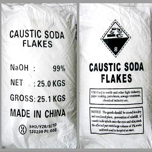 CAUSTIC SODA FLAKES - NAOH 99%